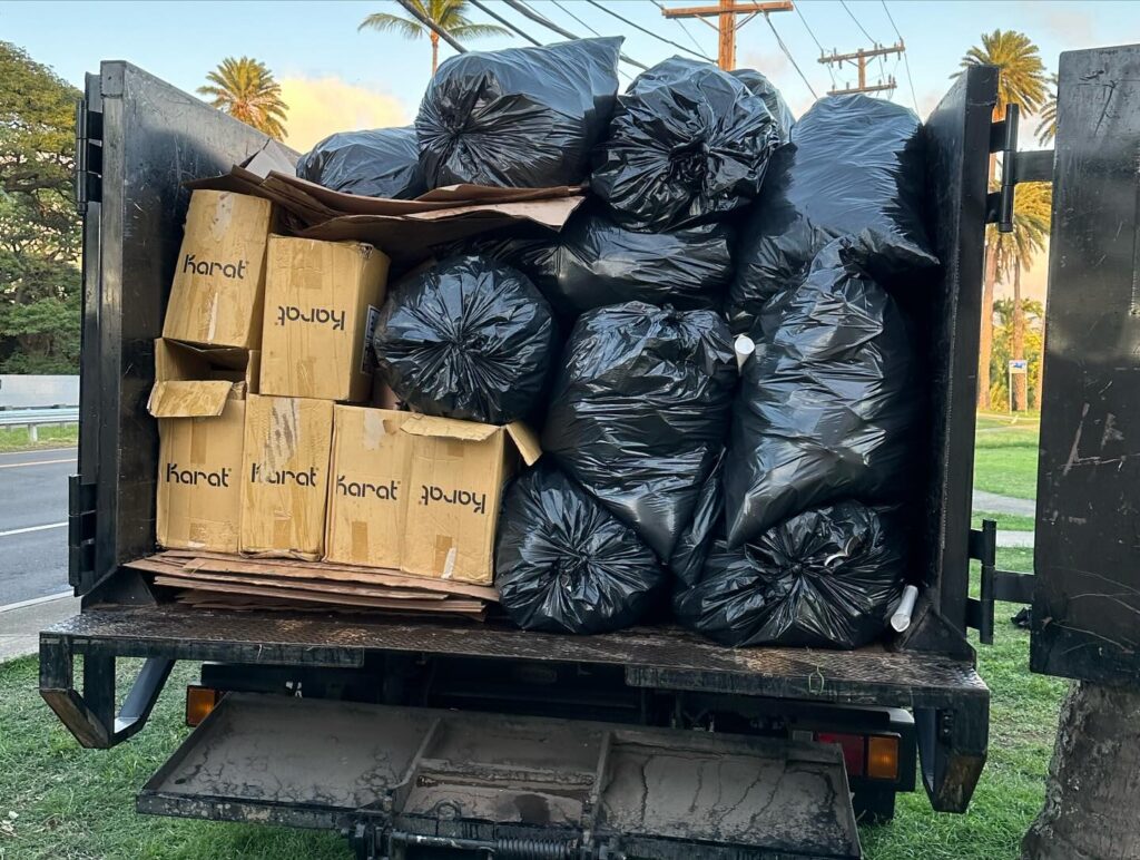 Junk Removal Truck of Aloha Junk Man