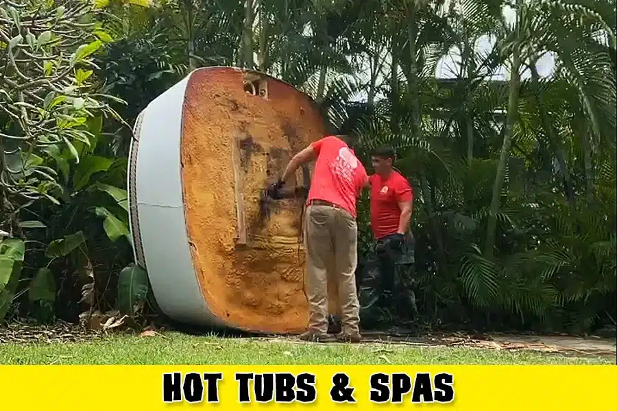 Hot Tub Removal in honolulu By Aloha Junk Man