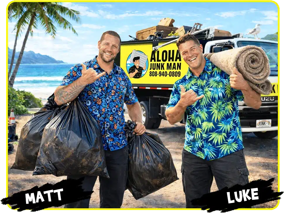 Matt and Luke Aloha Junk Man